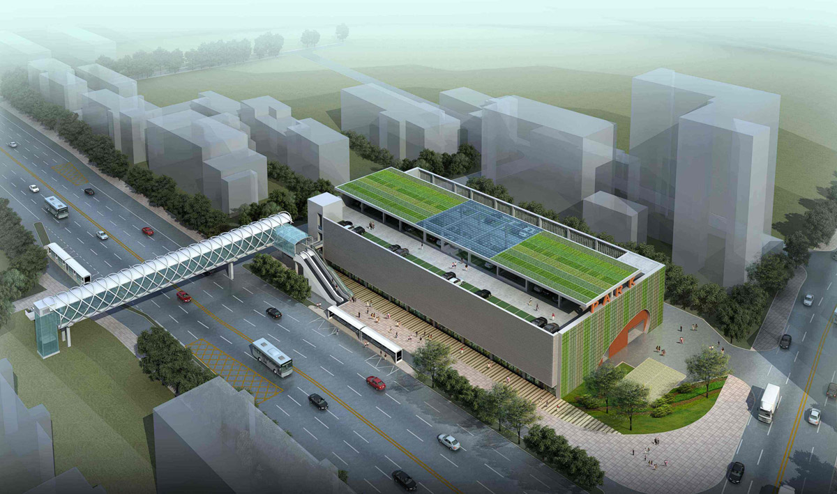 重慶醫(yī)院停車場解決方案.jpg